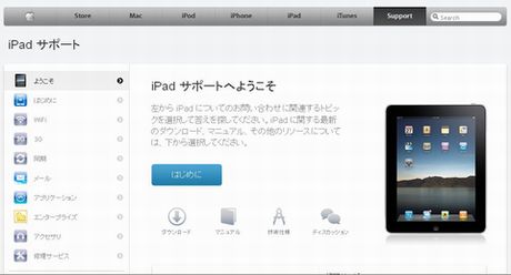 Ipadの使い方 初心者マニュアルリンク集 Ipadとiphoneの使い方備忘録